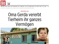 Bild zum Artikel: Zehntausende Euro - Oma Gerda vererbt Tierheim ihr Vermögen