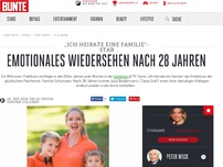 Bild zum Artikel: Emotionales Wiedersehen nach 28 Jahren