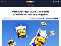 Bild zum Artikel: Verkaufsstopp: Auch Lidl nimmt Plastiktüten aus dem Angebot