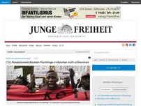 Bild zum Artikel: CSU: Randalierende Bautzen-Flüchtlinge in München nicht willkommen