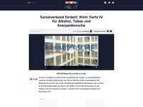 Bild zum Artikel: Sozialverband fordert: Mehr Hartz IV für Alkohol, Tabak und Kneipenbesuche