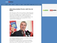 Bild zum Artikel: Altbundespräsident Fischer wählt Van der Bellen