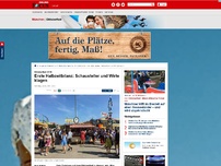 Bild zum Artikel: Oktoberfest 2016 - Erste Halbzeitbilanz: Schausteller und Wirte klagen