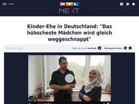 Bild zum Artikel: Kinder-Ehe in Deutschland: 'Das hübscheste Mädchen wird gleich weggeschnappt'
