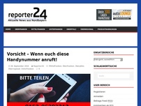 Bild zum Artikel: Vorsicht – Wenn euch diese Handynummer anruft!