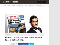 Bild zum Artikel: Nächster „Heute“-Aufdecker: Asylant bestiehlt Falco in Zielpunkt-Filiale