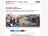 Bild zum Artikel: 75 Jahre Massaker von Babi Jar: Die Opfer haben Namen