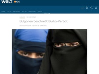 Bild zum Artikel: 750 Euro Strafe: Bulgarien beschließt Burka-Verbot