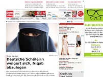 Bild zum Artikel: D: Schülerin weigert sich, ihren Niqab abzulegen