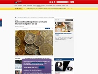 Bild zum Artikel: Essen - Syrische Flüchtlinge finden wertvolle Münzen und geben sie ab