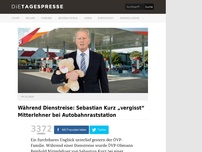 Bild zum Artikel: Während Dienstreise: Sebastian Kurz „vergisst“ Mitterlehner bei Autobahnraststation