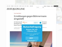 Bild zum Artikel: Ermittlungen gegen Böhmermann wegen Erdoğan-Beleidigung eingestellt