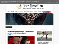 Bild zum Artikel: Diebe erbeuten Hintern von Kim Kardashian im Wert von 3 Millionen Dollar