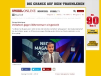 Bild zum Artikel: Erdogan-Beleidigung: Verfahren gegen Böhmermann eingestellt