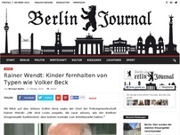 Bild zum Artikel: Rainer Wendt: Kinder fernhalten von Typen wie Volker Beck