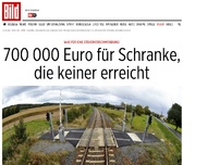 Bild zum Artikel: Steuerverschwendung! - Sinnlos-Schranke für 700 000 Euro gebaut