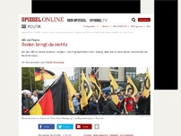 Bild zum Artikel: AfD und Pegida: Reden bringt da nichts