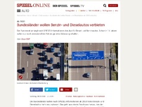 Bild zum Artikel: Ab 2030: Bundesländer wollen Benzin- und Dieselautos verbieten