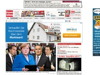 Bild zum Artikel: Jetzt rücken alle von Kanzlerin Merkel ab