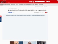 Bild zum Artikel: Nach Albakr-Festnahme - Erster Politiker fordert Asyl für die Helden-Syrer aus Leipzig