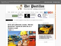 Bild zum Artikel: Serie soll realistischer werden: 'Bob der Baumeister' kommt ab sofort bis zu 4 Stunden zu spät