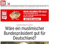 Bild zum Artikel: Nach Gauck-Vorstoß - Ein Muslim als  ​Bundespräsident?