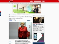 Bild zum Artikel: 'Brauchen nationale Kraftanstrengung' - Merkel fordert konsequentere Abschiebung abgelehnter Asylbewerber
