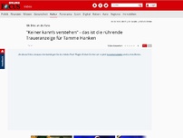 Bild zum Artikel: Mit Bitte an die Fans - 'Keiner kann's verstehen' - das ist die rührende Traueranzeige für Tamme Hanken