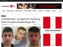 Bild zum Artikel: Justizskandal: Landgericht Hamburg lässt Gruppenvergewaltiger frei
