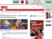 Bild zum Artikel: Grusel-Clowns in Essen - Opfer wehrt sich mit Pfefferspray