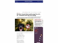 Bild zum Artikel: Kärnten: Grusel-Clown greift junge Frau (21) an – Rottweiler fand das nicht witzig