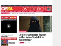 Bild zum Artikel: „Vollverschleierte Frauen sollen keine Sozialhilfe bekommen“