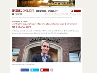 Bild zum Artikel: Entscheidung im Stadtrat: Monheim bezuschusst Moscheebau islamischer Gemeinden mit 845.000 Euro