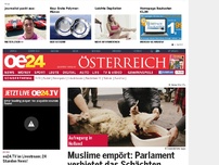 Bild zum Artikel: Muslime empört: Parlament verbietet das Schächten