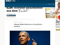 Bild zum Artikel: US-Präsident: Obamas Mythos überdauert sein politisches Scheitern