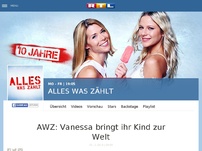 Bild zum Artikel: Vanessa bringt ihr Kind zur Welt