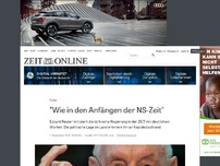 Bild zum Artikel: Türkei: 'Wie in den Anfängen der NS-Zeit'