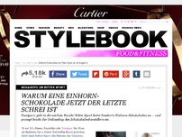 Bild zum Artikel: Mega-Hype um
Einhorn-Schokolade