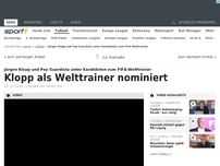 Bild zum Artikel: Welttrainer: Klopp fordert Guardiola heraus