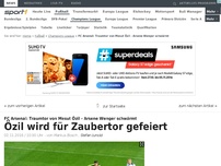 Bild zum Artikel: Özil wird für Zaubertor gefeiert