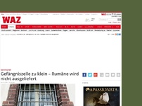 Bild zum Artikel: Gefängniszelle zu klein - Rumäne wird nicht ausgeliefert