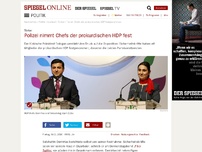 Bild zum Artikel: Türkei: Polizei nimmt Chefs der prokurdischen HDP fest