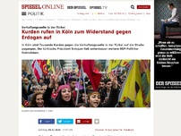 Bild zum Artikel: Verhaftungswelle in der Türkei: Kurden rufen in Köln zum Widerstand gegen Erdogan auf