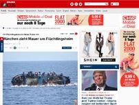 Bild zum Artikel: +++ Flüchtlingskrise im News-Ticker +++ - De Maizière will Flüchtlingsboote nach Afrika zurückschicken