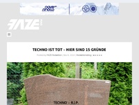 Bild zum Artikel: Techno ist tot – hier sind 15 Gründe