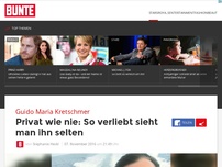 Bild zum Artikel: Guido Maria Kretschmer: Privat wie nie! So verliebt sieht man ihn selten