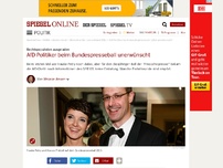 Bild zum Artikel: Rechtspopulisten ausgeladen: AfD-Politiker beim Bundespresseball unerwünscht