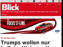 Bild zum Artikel: Und er verzichtet auf 400'000 Dollar Lohn: Trumps wollen nur halb im Weissen Haus wohnen