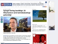 Bild zum Artikel: Spiegel-Verlag bestätigt: 35 Mitarbeitern wird betriebsbedingt gekündigt
