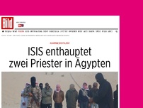 Bild zum Artikel: Grausame Tat in Ägypten - ISIS enthauptet zwei Priester